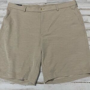 Greg Norman Performance Shorts Sz 40 Khaki Golf Men’s